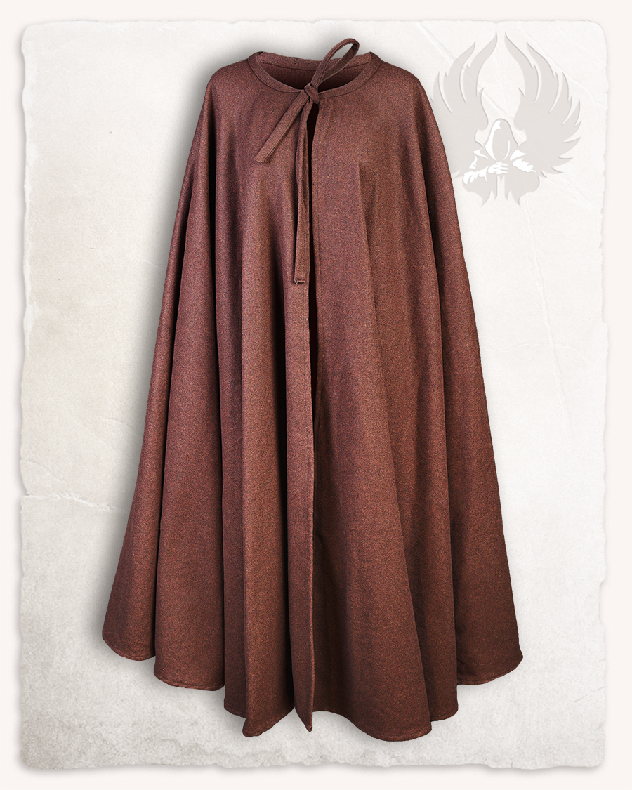 Rudolf cloak wool brown Discontinued